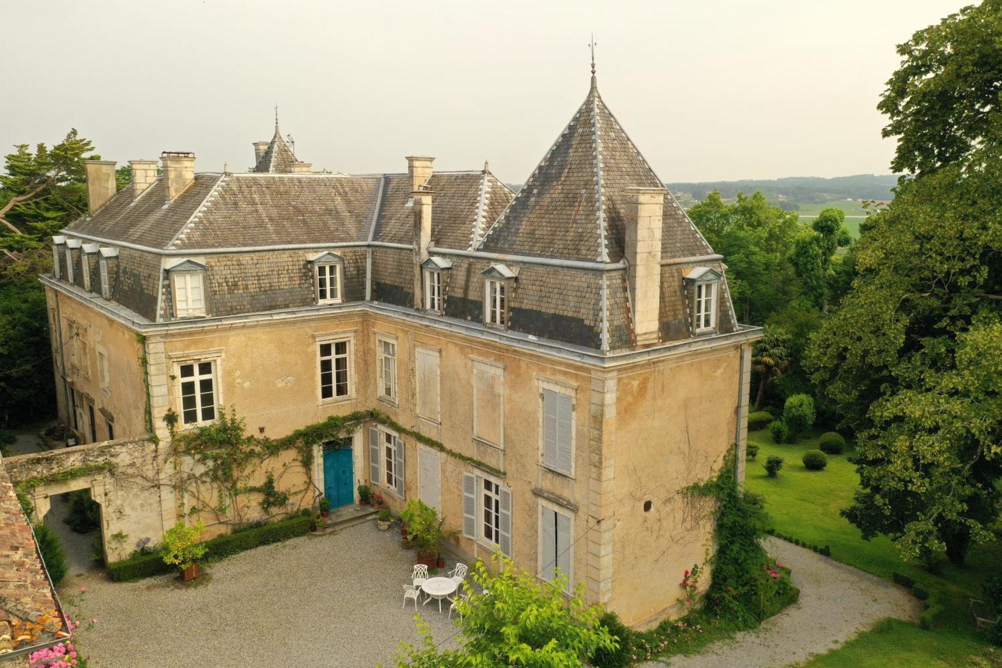 Chateau D'Estrac Hotel Hastingues Eksteriør billede