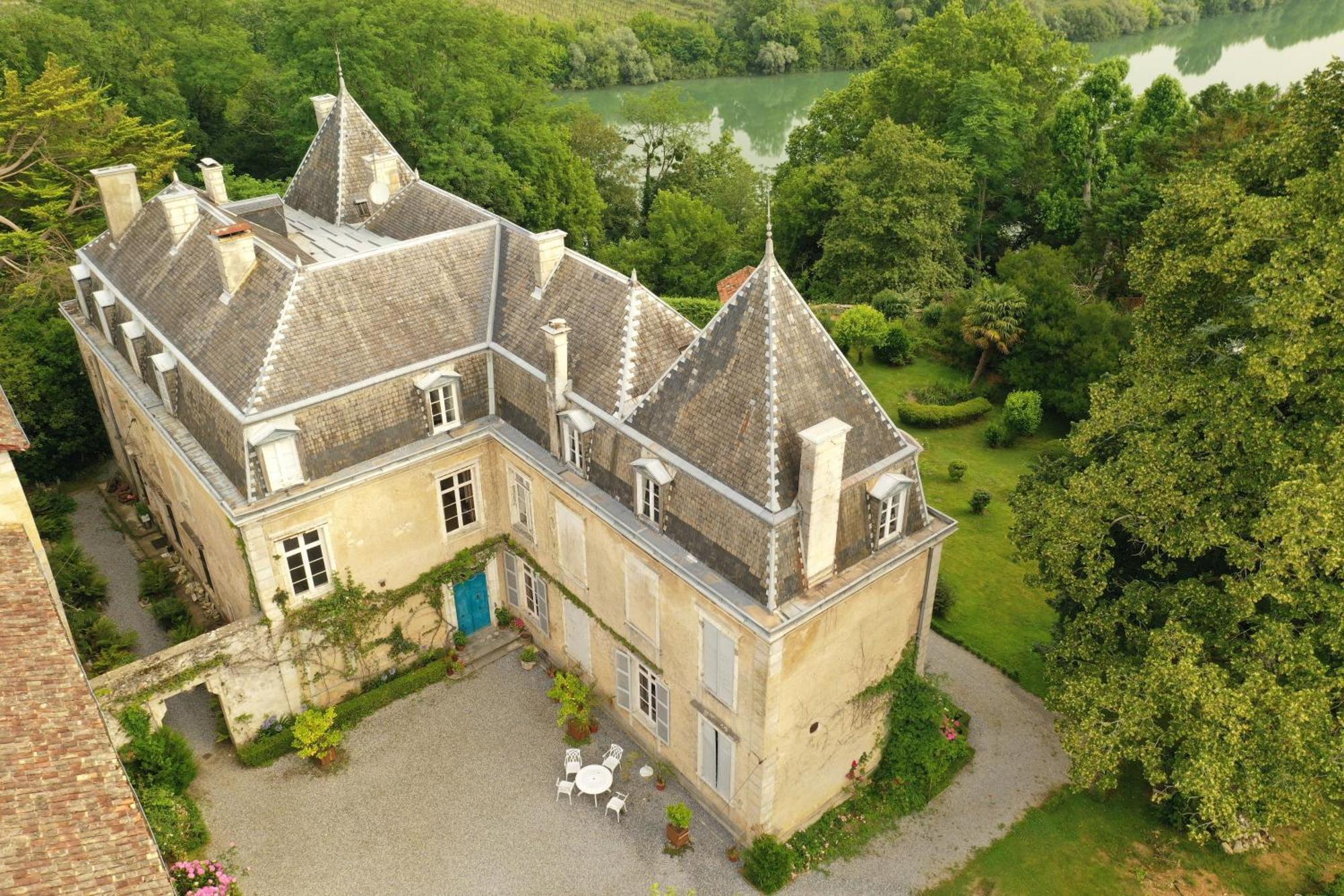 Chateau D'Estrac Hotel Hastingues Eksteriør billede