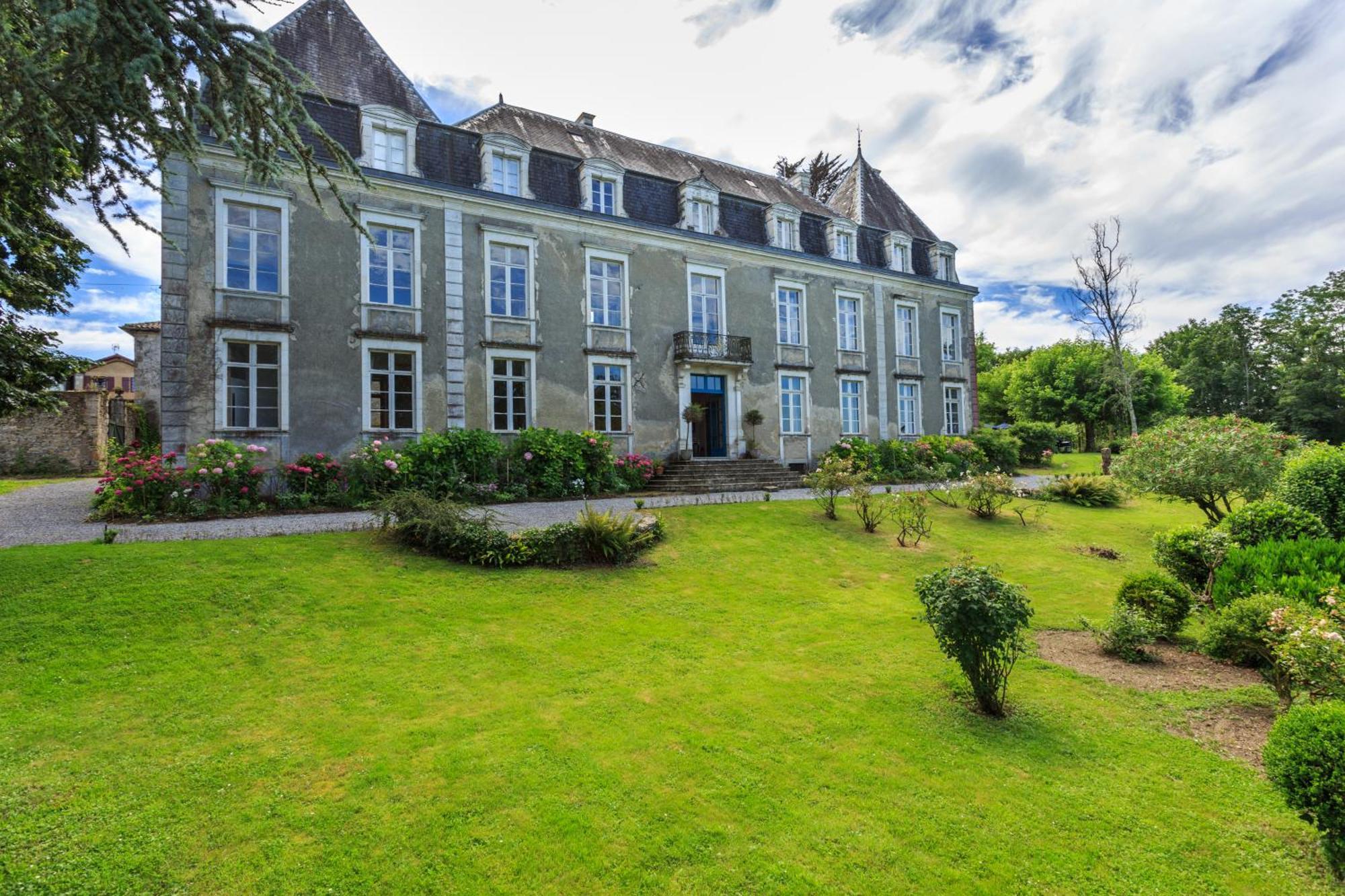 Chateau D'Estrac Hotel Hastingues Eksteriør billede